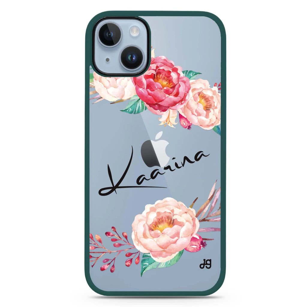 Blossming Rose iPhone 15 Plus 防衝擊保護殼