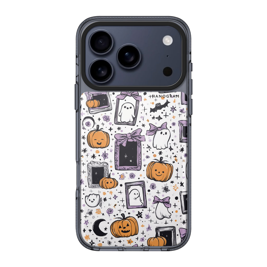 Haunted Gallery iPhone 17 Pro Max MagSafe 水晶透明保護殼 萬聖節設計設計 圖1