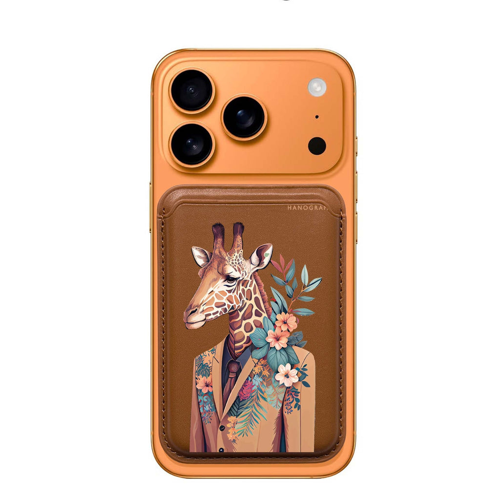 Giraffe & floral Magsafe 卡套