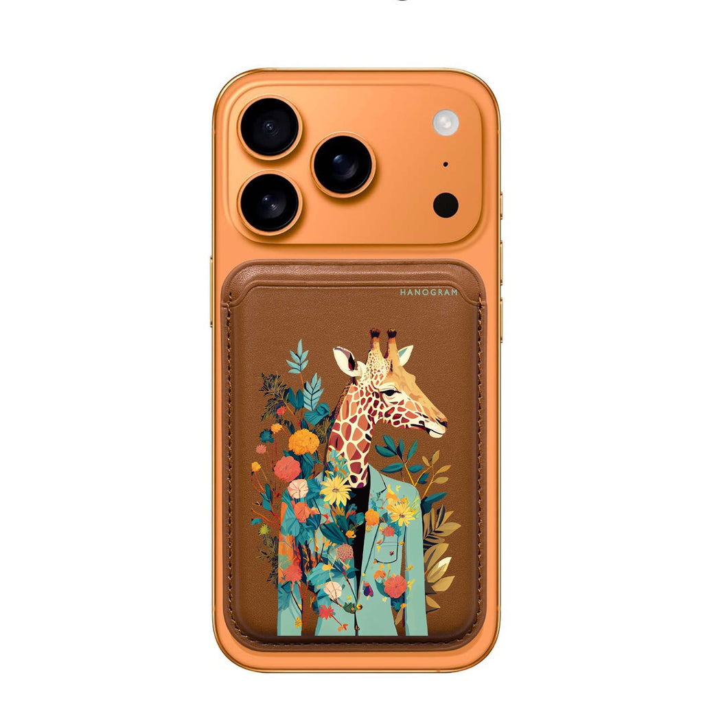 Giraffe & floral Magsafe 卡套