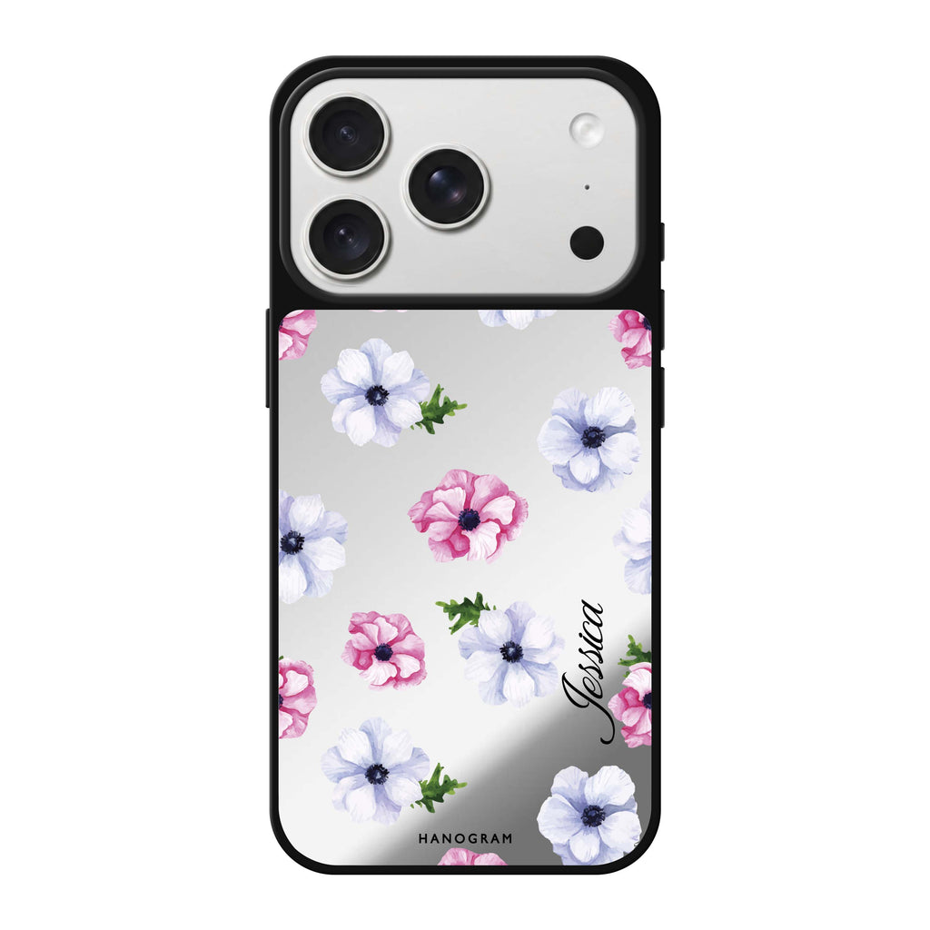 Ideal floral 鏡面手機殼