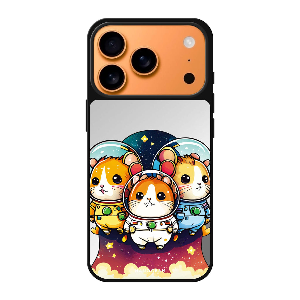 Space squirrels 動物 iPhone 17 Pro Max 鏡面手機殼主圖