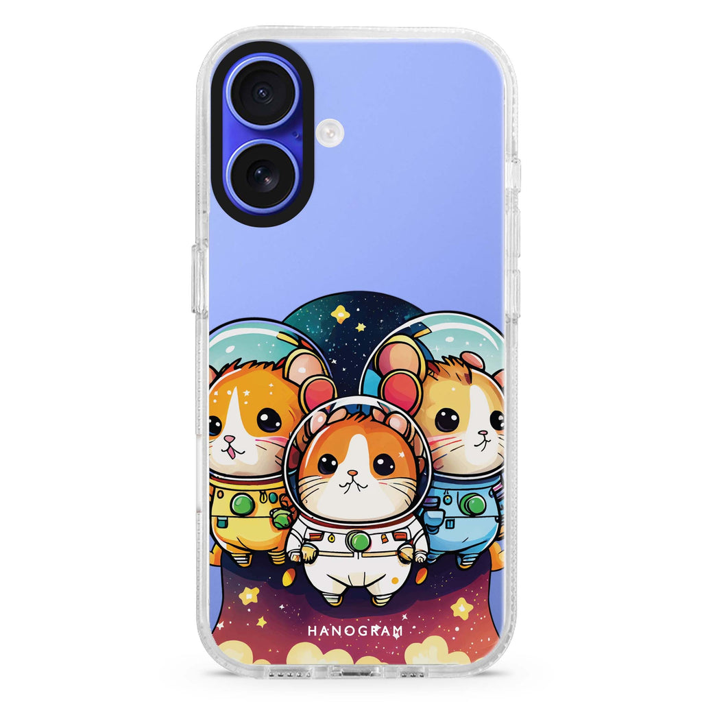 Space squirrels 水晶透明保護殼
