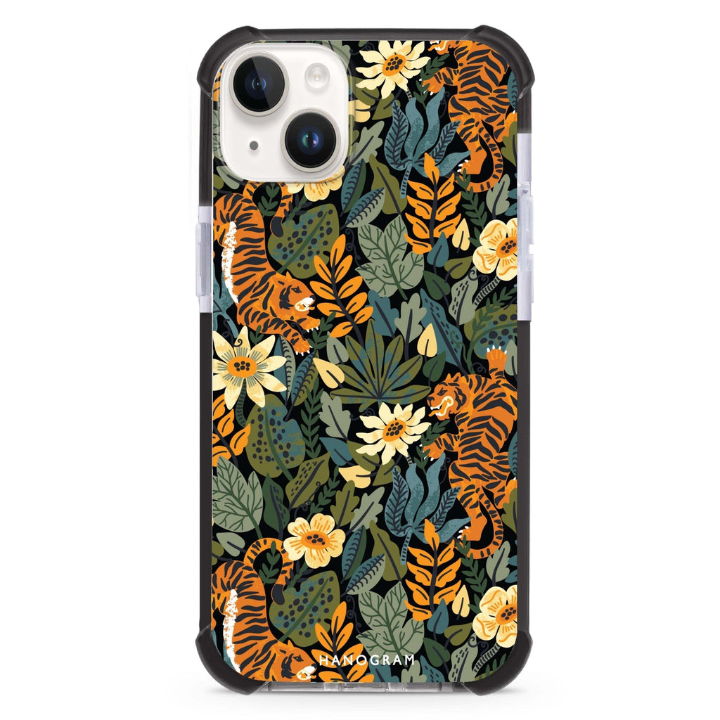 Tiger & Floral 超強防摔保護殼