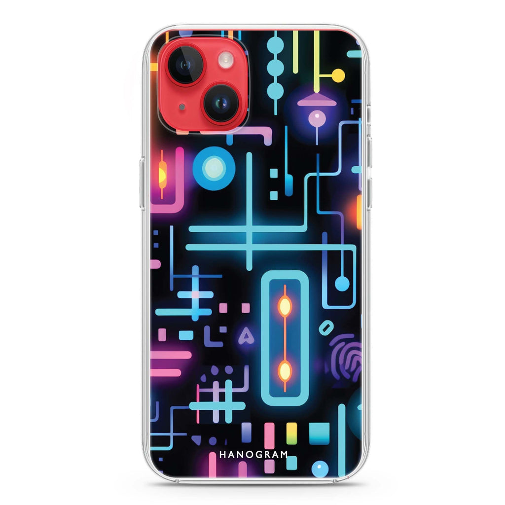 Radiant Neon iPhone 14 Plus 水晶透明保護殼