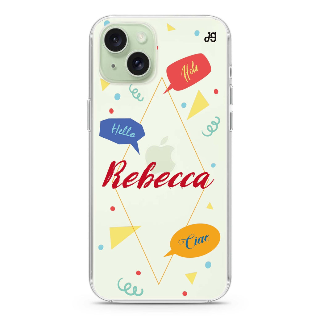 Communicate Fun iPhone 15 水晶透明保護殼