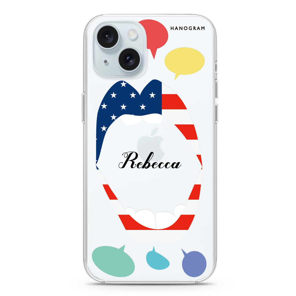 Speak up US iPhone 15 plus 水晶透明保護殼