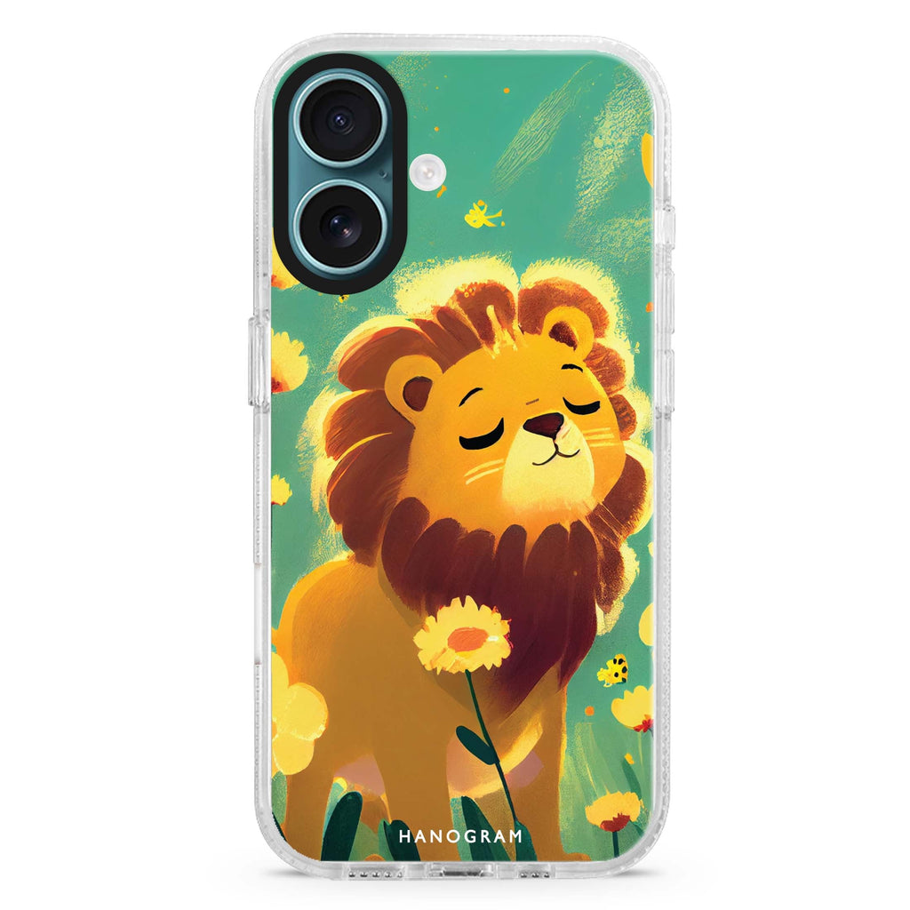 Lion in the garden Magsafe 兼容水晶透明保護殼