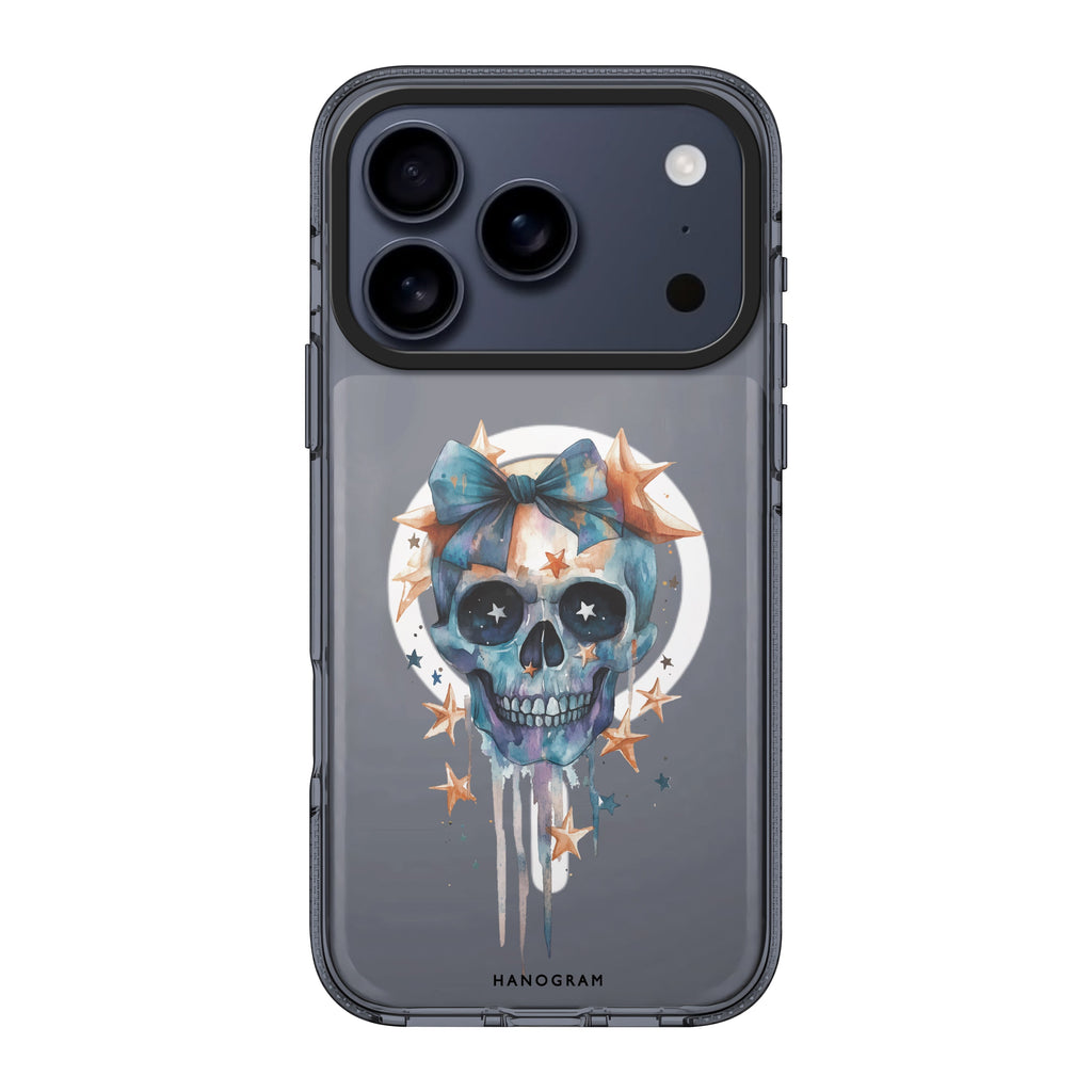 Midnight Magic Charms iPhone 17 Pro Max MagSafe 水晶透明保護殼 萬聖節設計設計 圖1