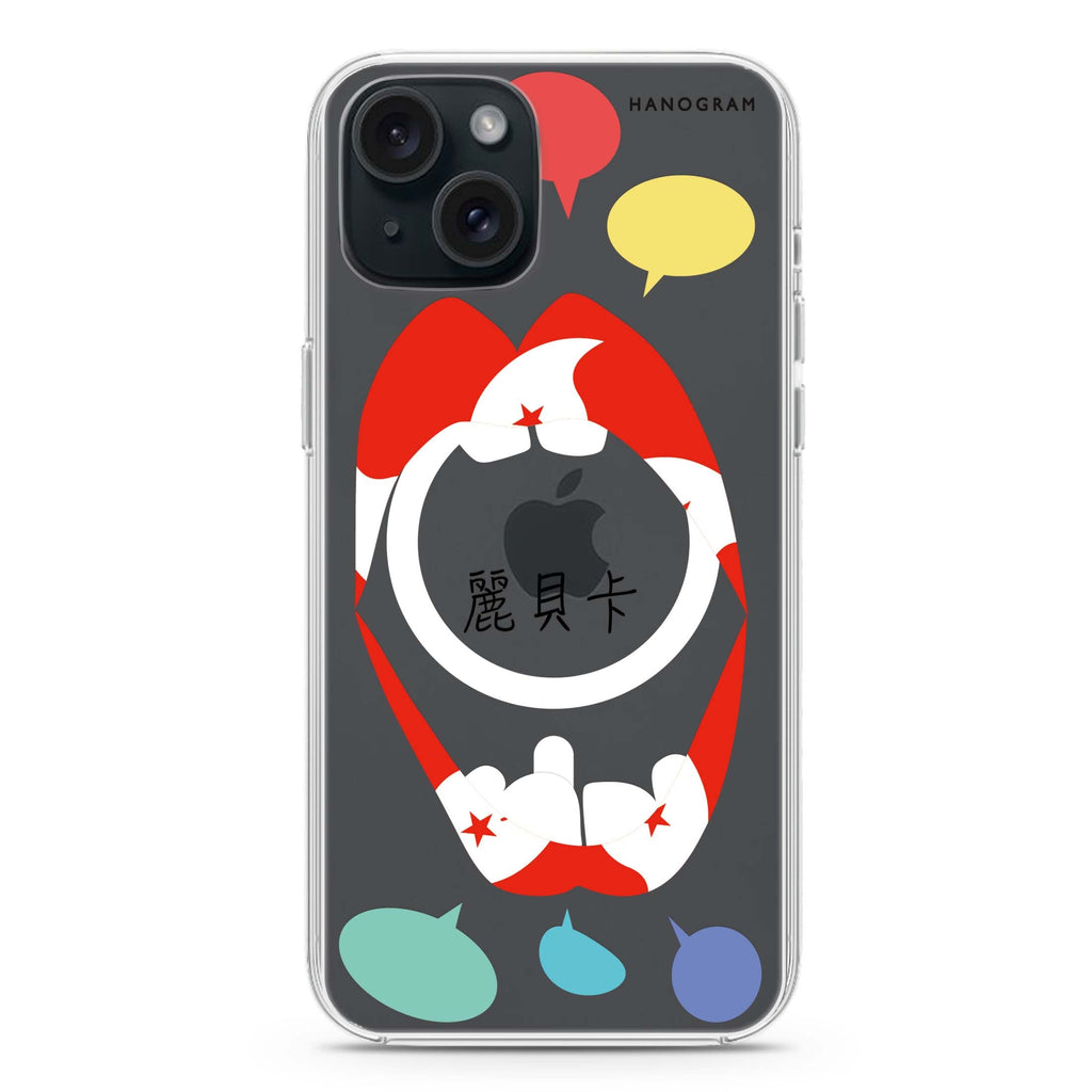 Speak up HK iPhone 15 Plus Magsafe 兼容水晶透明保護殼
