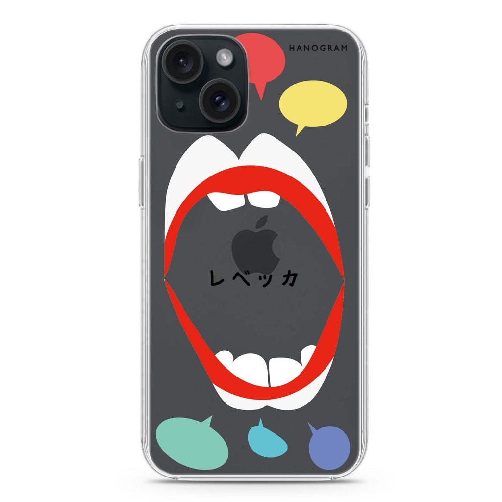 Speak up JP iPhone 15 plus 水晶透明保護殼