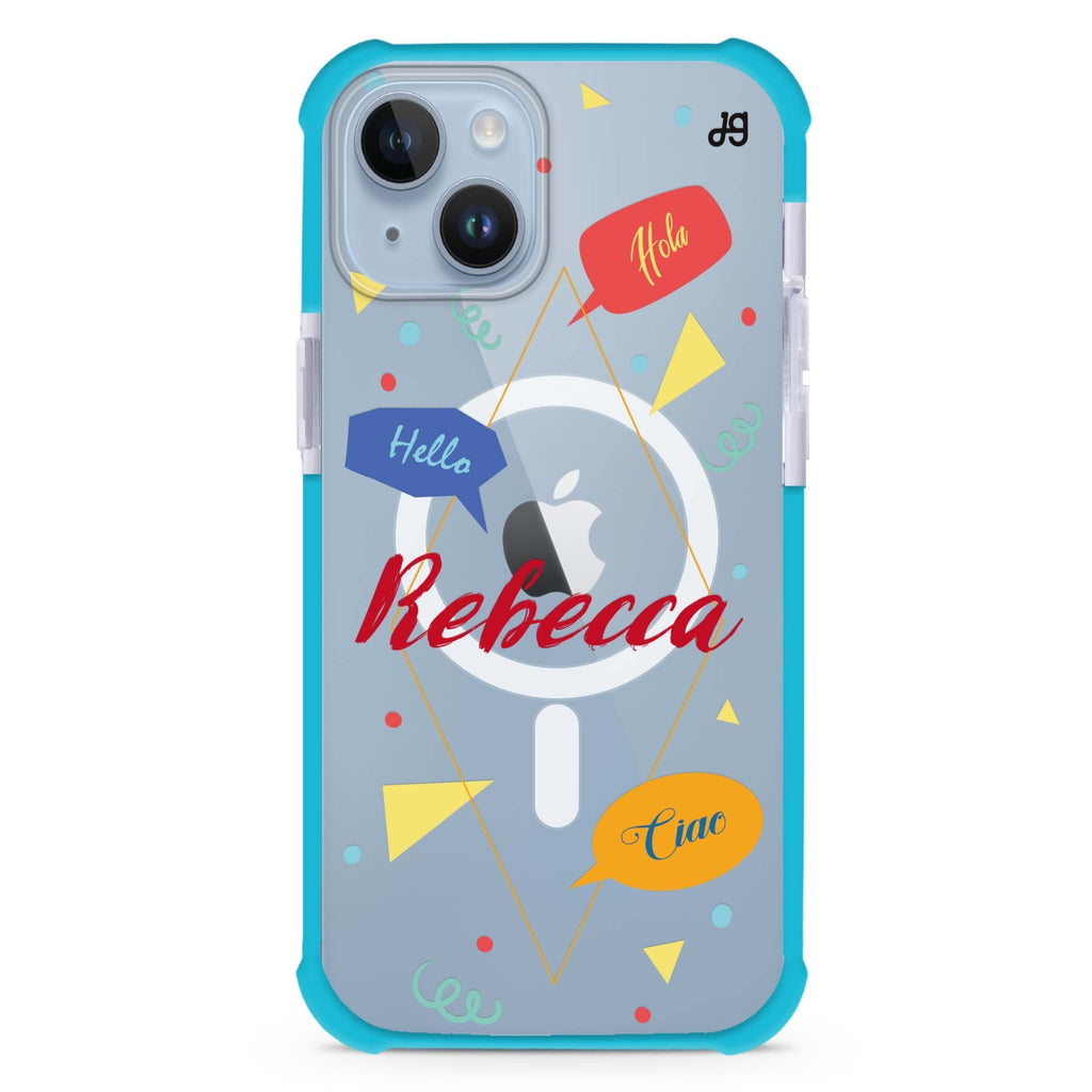 Communicate Fun iPhone 15 Plus Magsafe 兼容超強防摔保護殼