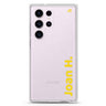 Signed & Styled Samsung Galaxy Ultra 可加名字透明保護殼，適用 S26/S25/S24/S23 Ultra，圖1