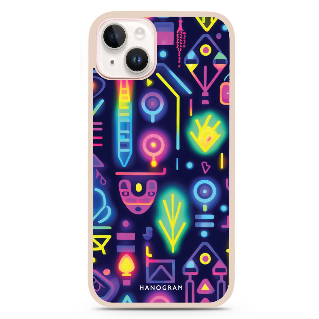 Neon Sparkle iPhone 15 Plus 防衝擊保護殼