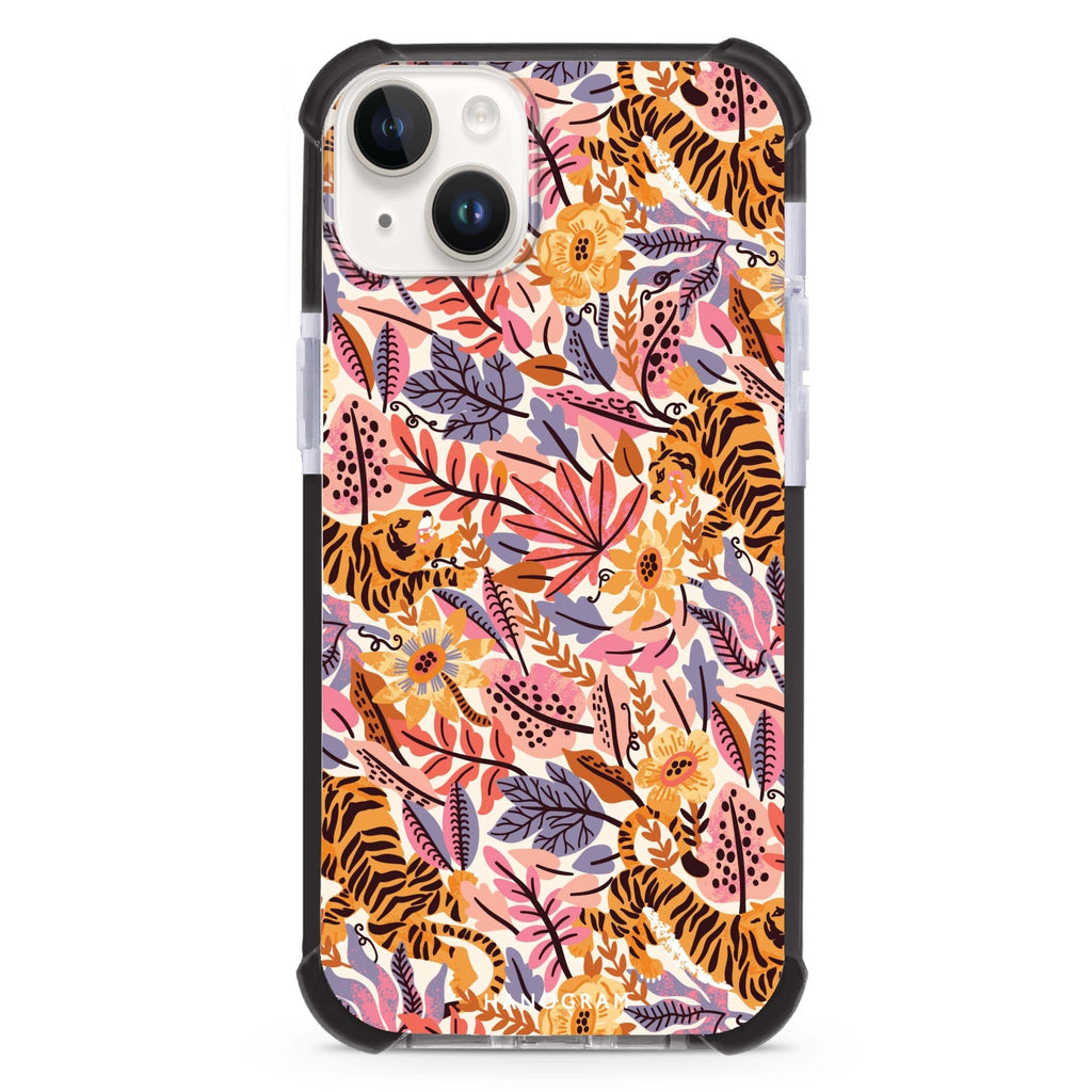 Tiger & Floral 超強防摔保護殼