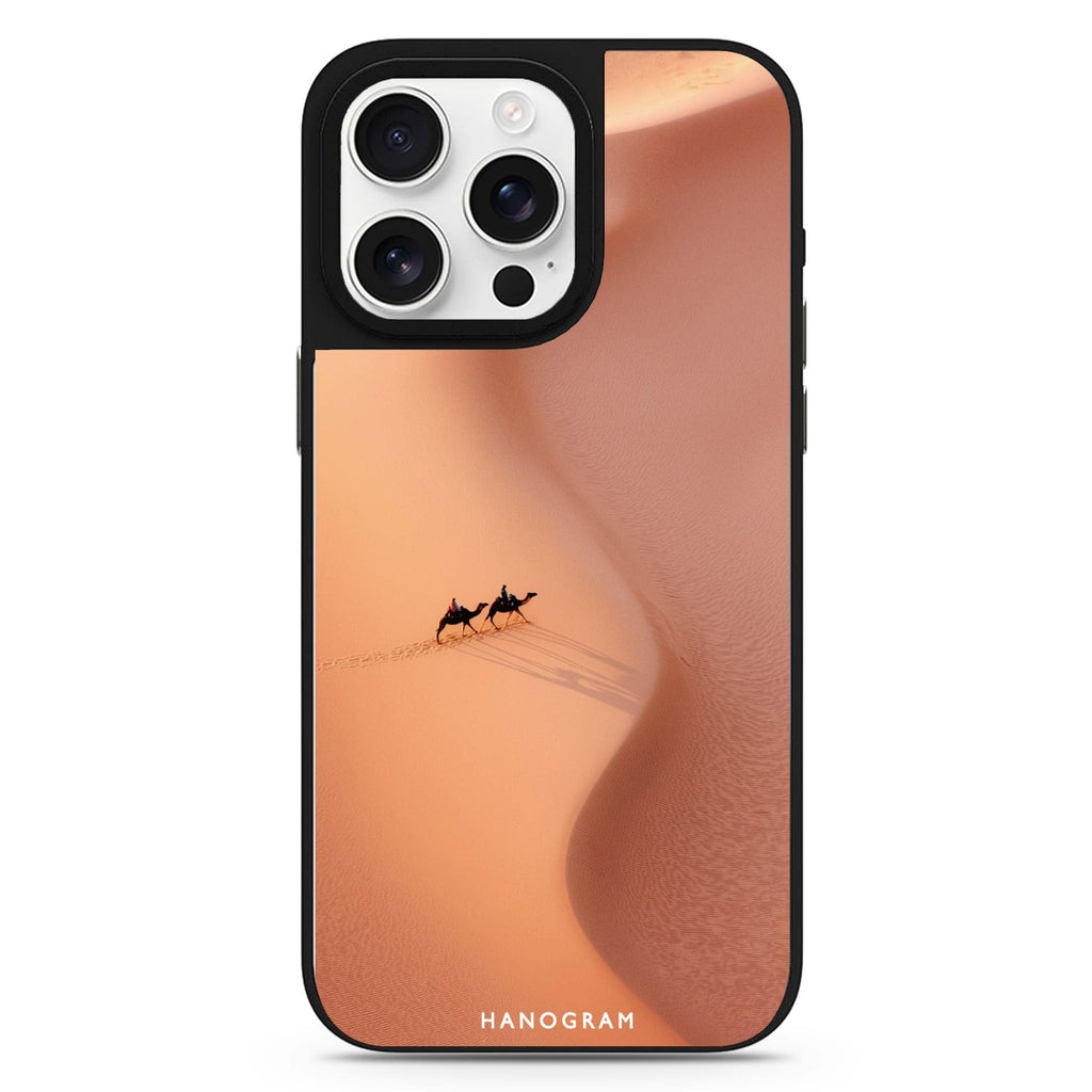 Journey Across Sand Magsafe 兼容鏡面手機殼