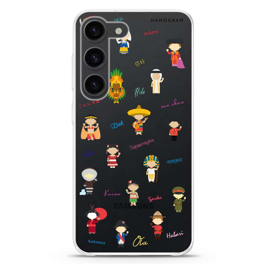 Culture People Samsung Galaxy 水晶透明保護殼