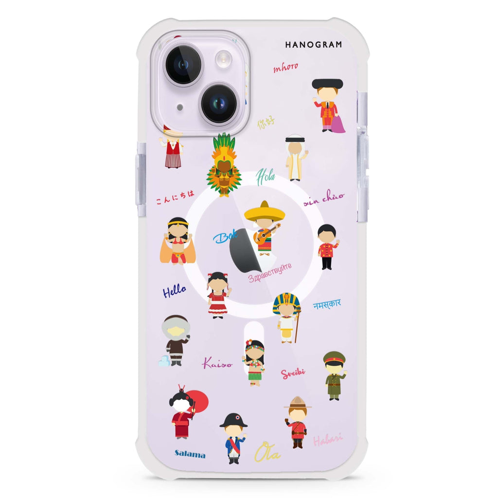 Culture People iPhone 15 Plus Magsafe 兼容超強防摔保護殼