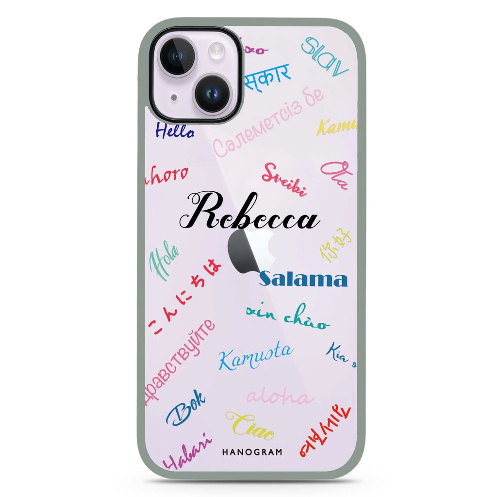 Hello Wrold iPhone 15 Plus 防衝擊保護殼