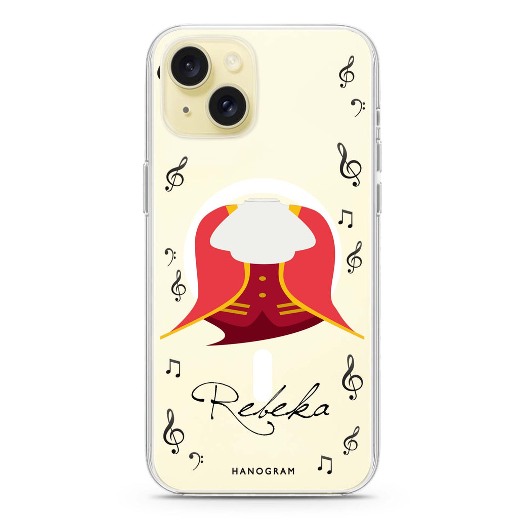 AT Culture Clothing iPhone 15 Magsafe 兼容水晶透明保護殼