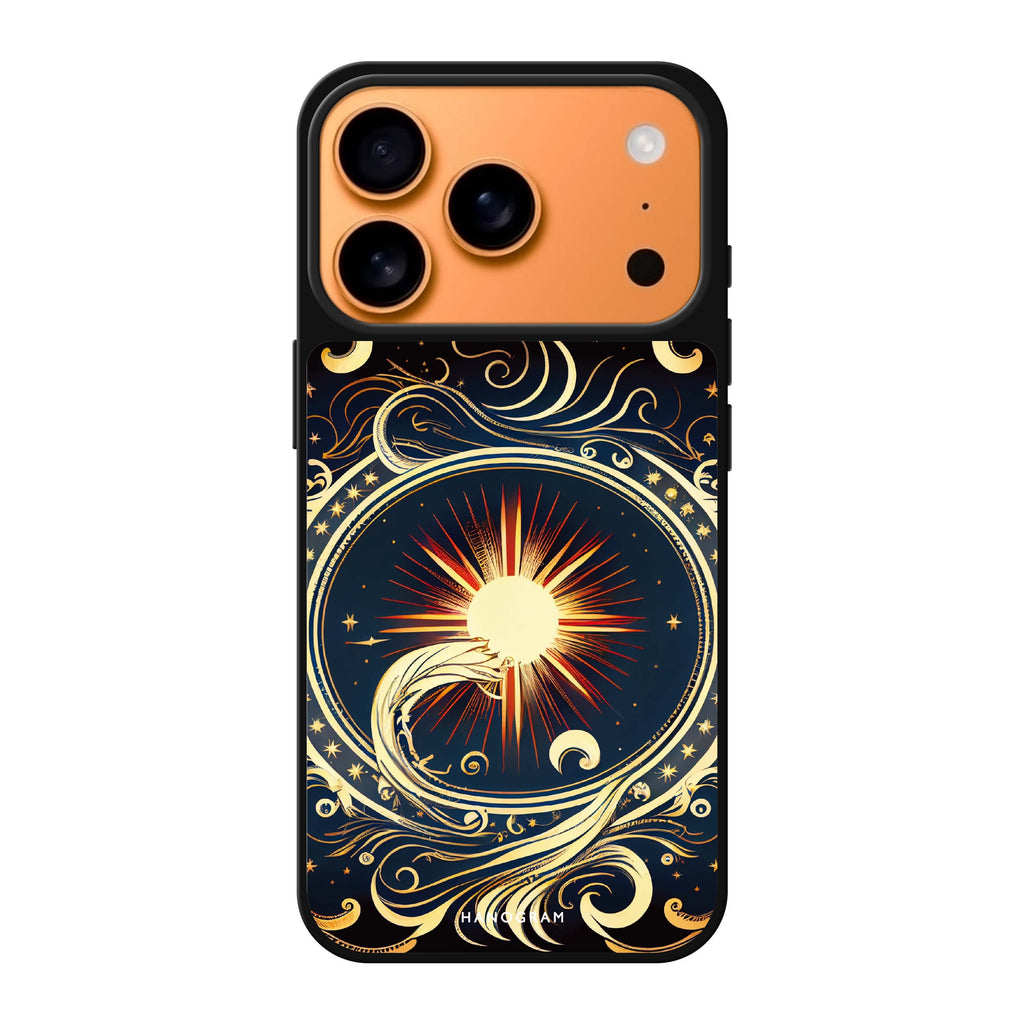 Magic Sun 太陽 iPhone 17 Pro Max 鏡面手機殼主圖