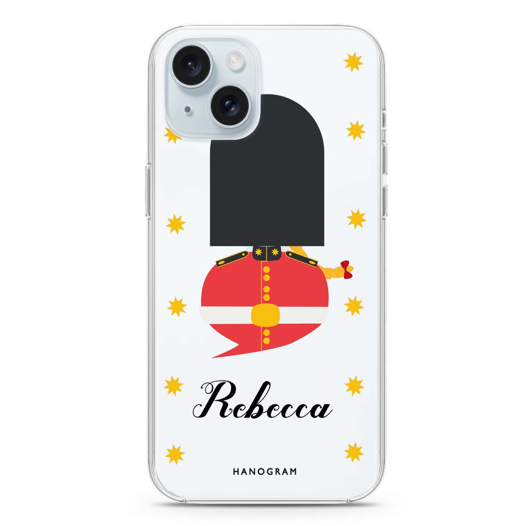 UK Culture Clothing iPhone 15 plus 水晶透明保護殼