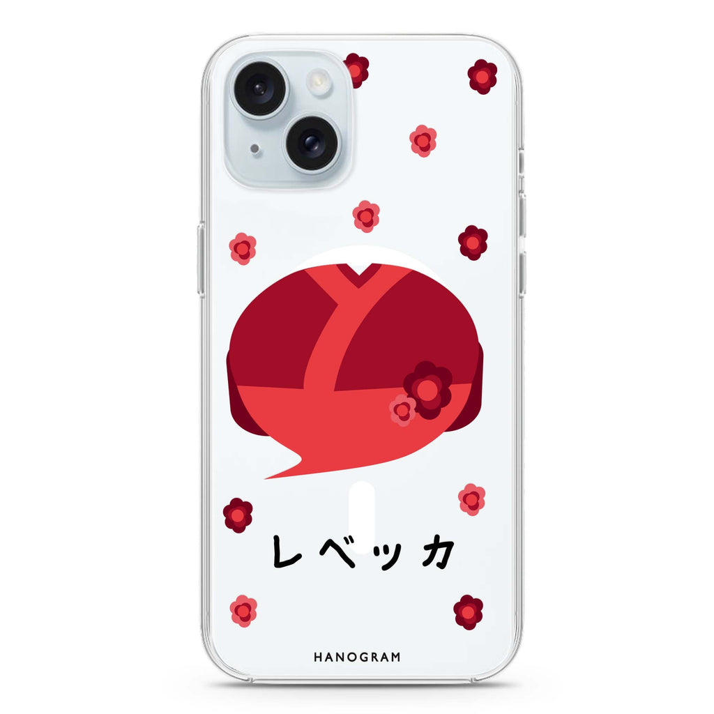 JP Culture Clothing iPhone 15 Plus Magsafe 兼容水晶透明保護殼