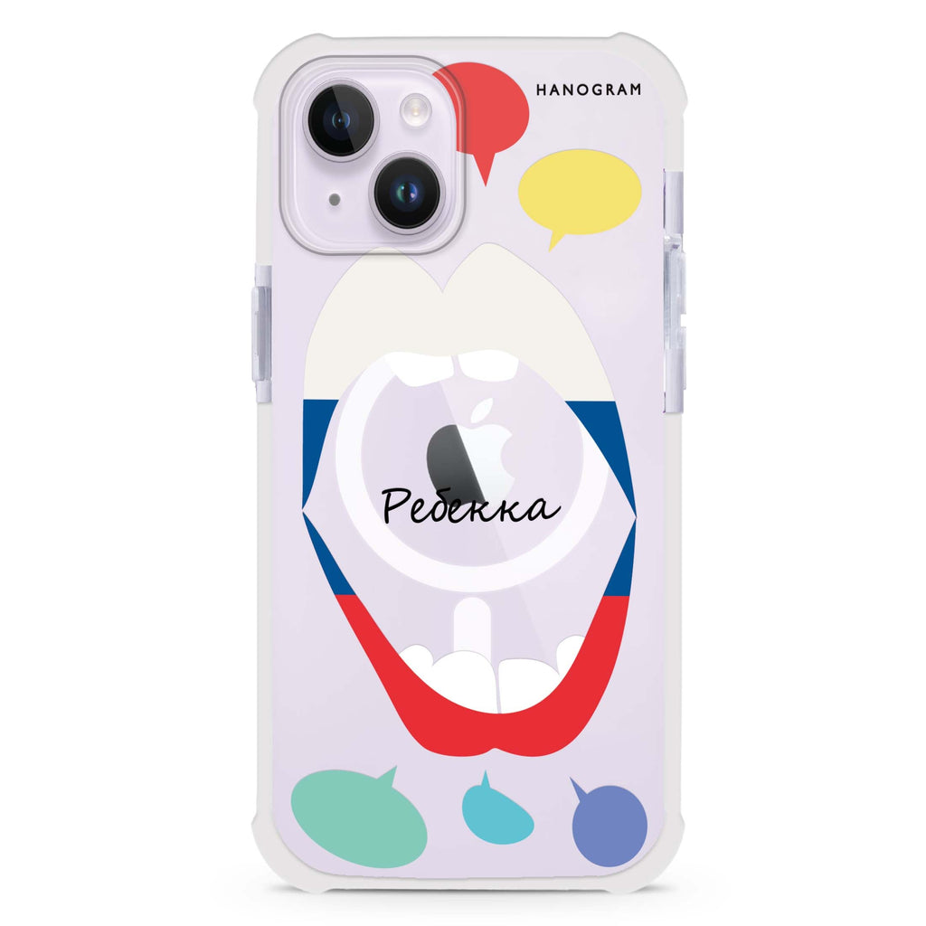 Speak up RUS iPhone 15 Plus Magsafe 兼容超強防摔保護殼
