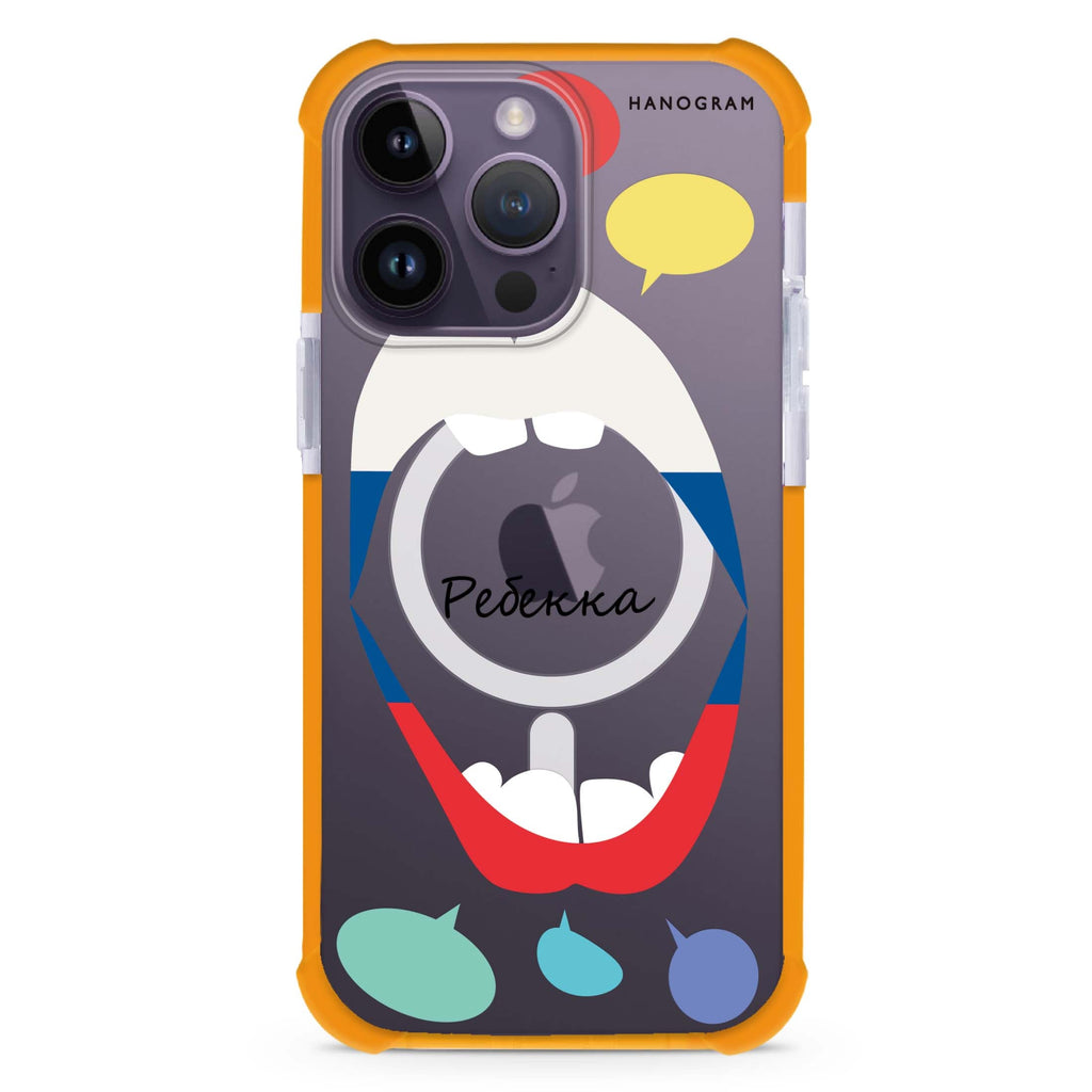 Speak up RUS iPhone Magsafe 兼容超強防摔保護殼