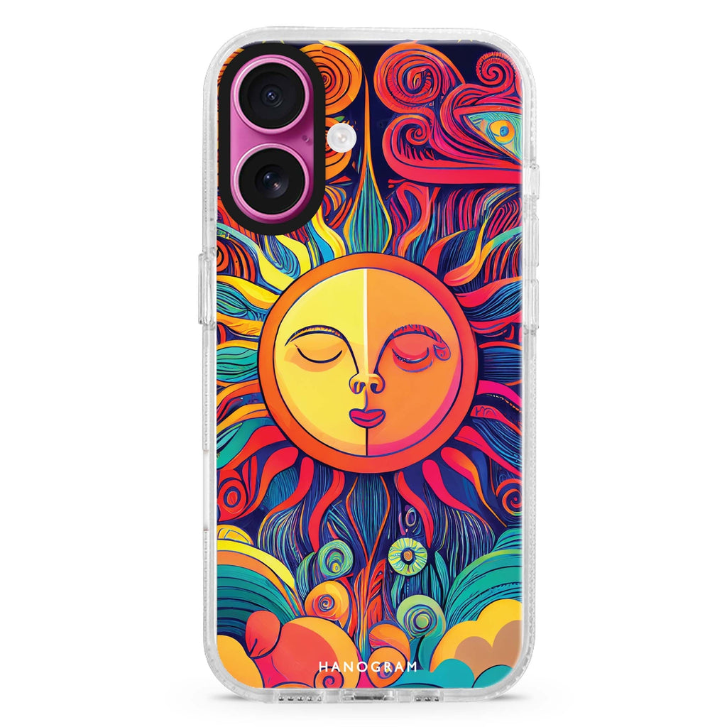 Magic Sun Face 水晶透明保護殼
