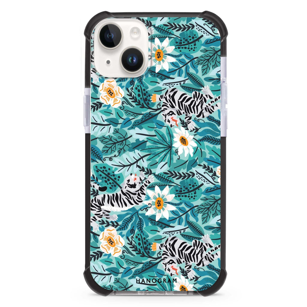 Tiger & Floral 超強防摔保護殼