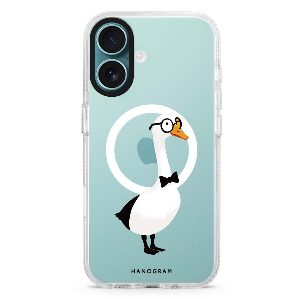 Gentleman Goose Magsafe 兼容水晶透明保護殼