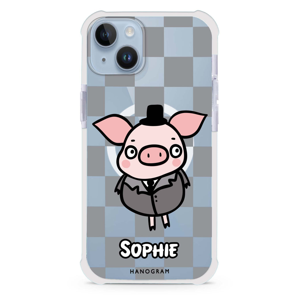 Handsome Pig iPhone 15 Plus Magsafe 兼容超強防摔保護殼