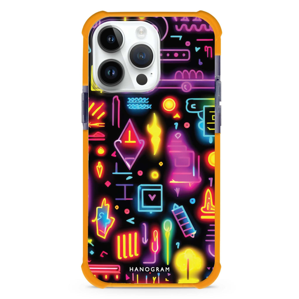 Neon Dreams iPhone Magsafe 兼容超強防摔保護殼
