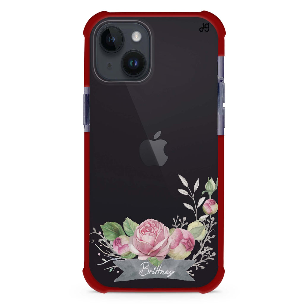Ribbon & Floral 超強防摔保護殼