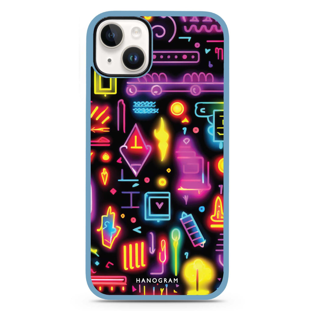 Neon Dreams iPhone 15 Plus 防衝擊保護殼
