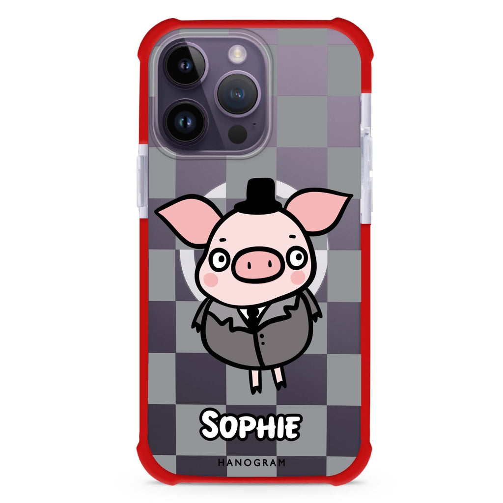 Handsome Pig iPhone Magsafe 兼容超強防摔保護殼