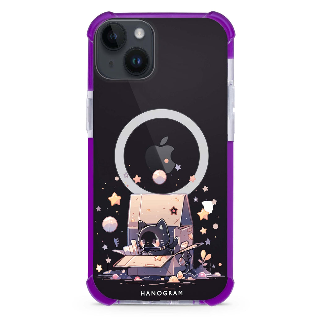 Starship Cat Pod iPhone 15 Plus Magsafe 兼容超強防摔保護殼