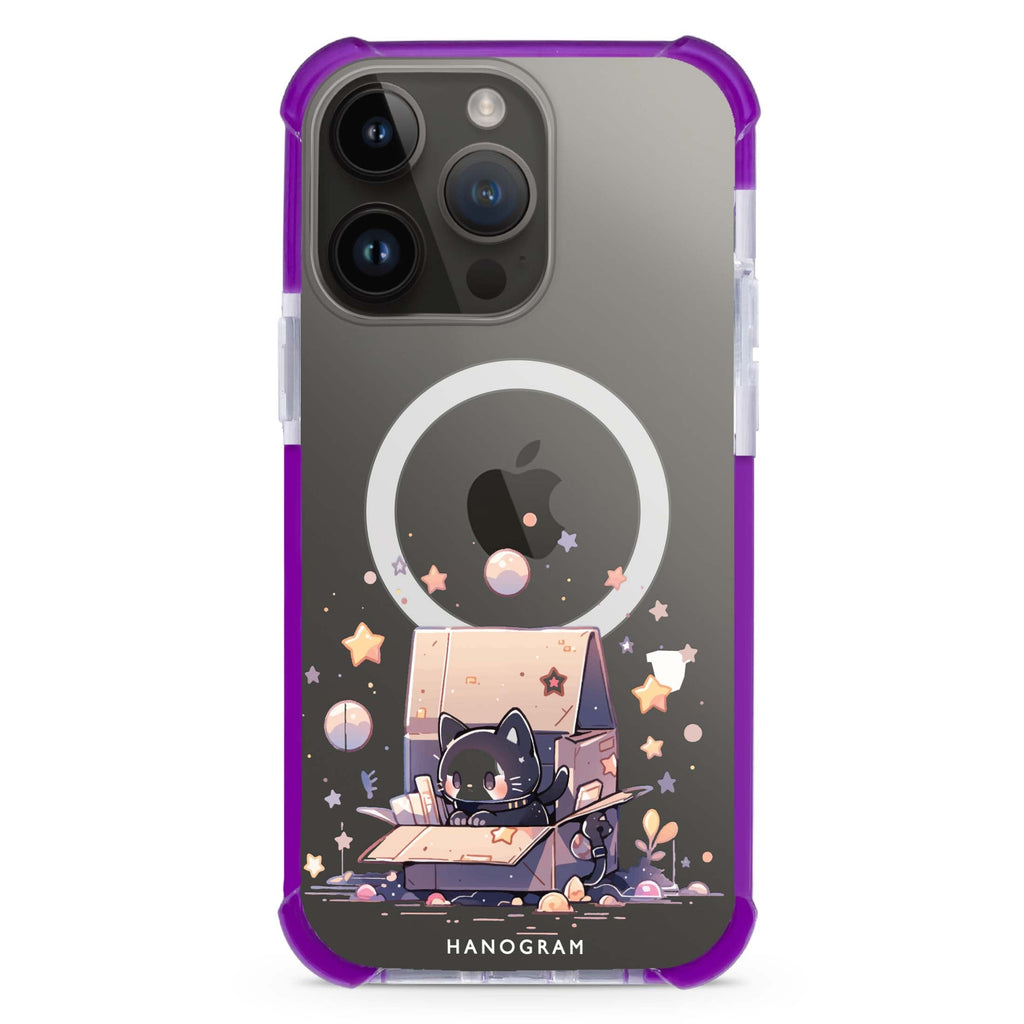 Starship Cat Pod iPhone Magsafe 兼容超強防摔保護殼