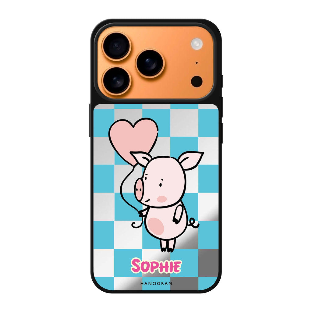 Sweet Pig 小豬 iPhone 17 Pro Max 鏡面手機殼主圖