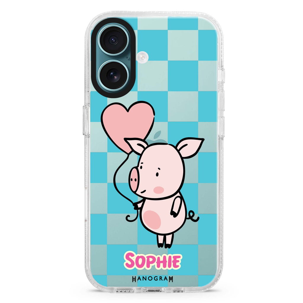 Sweet Pig 水晶透明保護殼