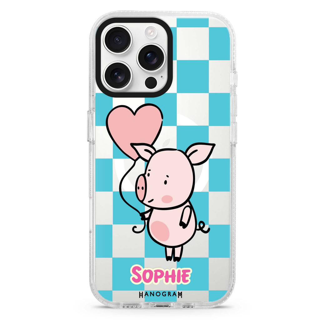 Sweet Pig Magsafe 兼容水晶透明保護殼