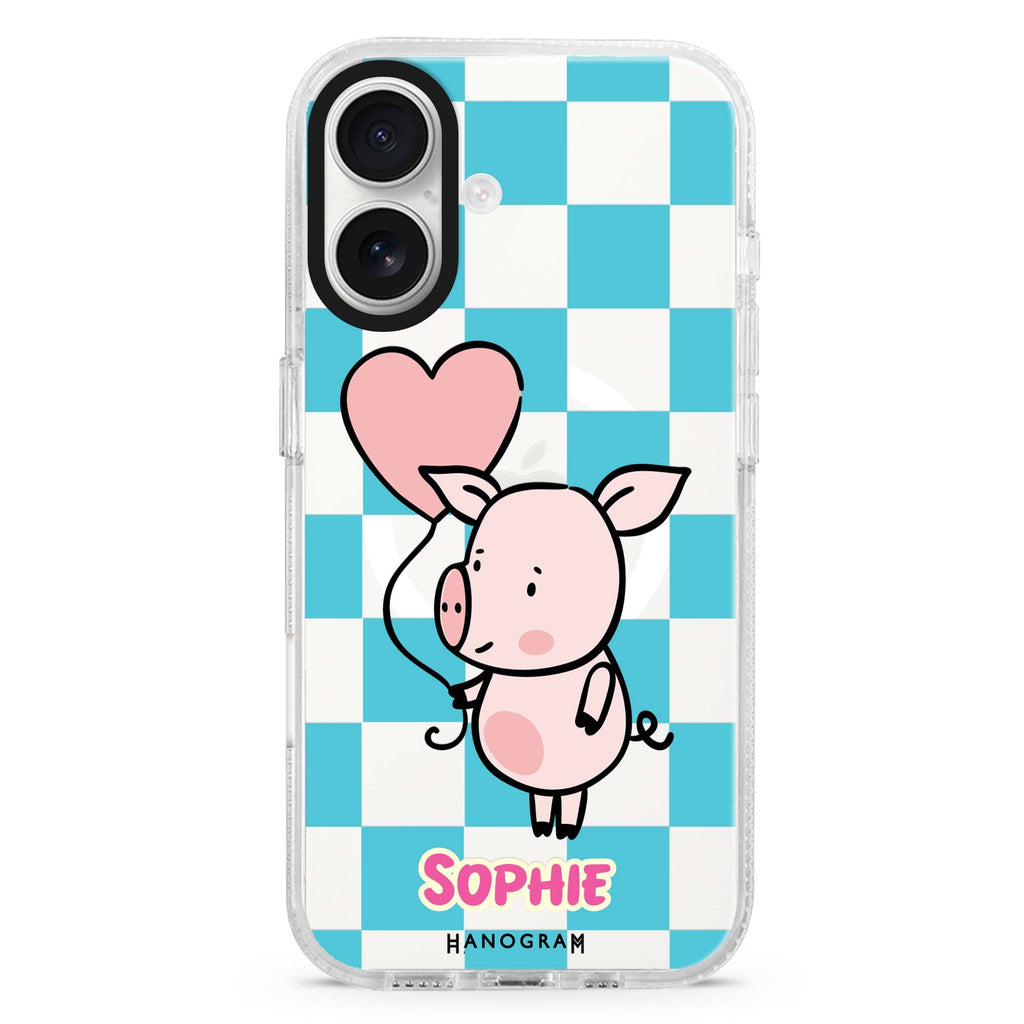Sweet Pig Magsafe 兼容水晶透明保護殼