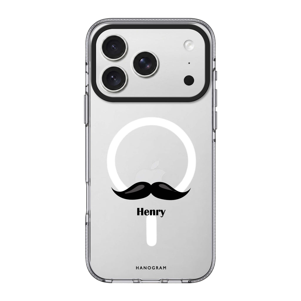 Moustache 水晶透明保護殼
