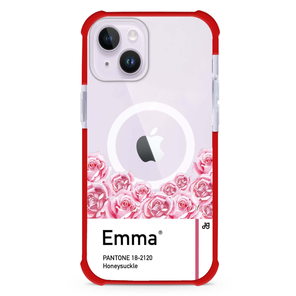 #18-2120 Honeysuckle I iPhone 15 Plus Magsafe 兼容超強防摔保護殼