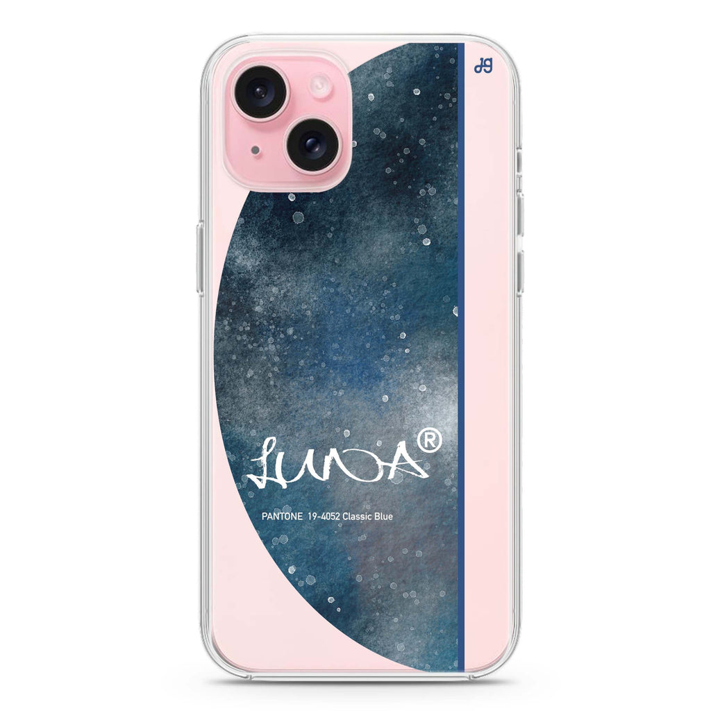 #19-4052 Classic Blue II iPhone 15 水晶透明保護殼