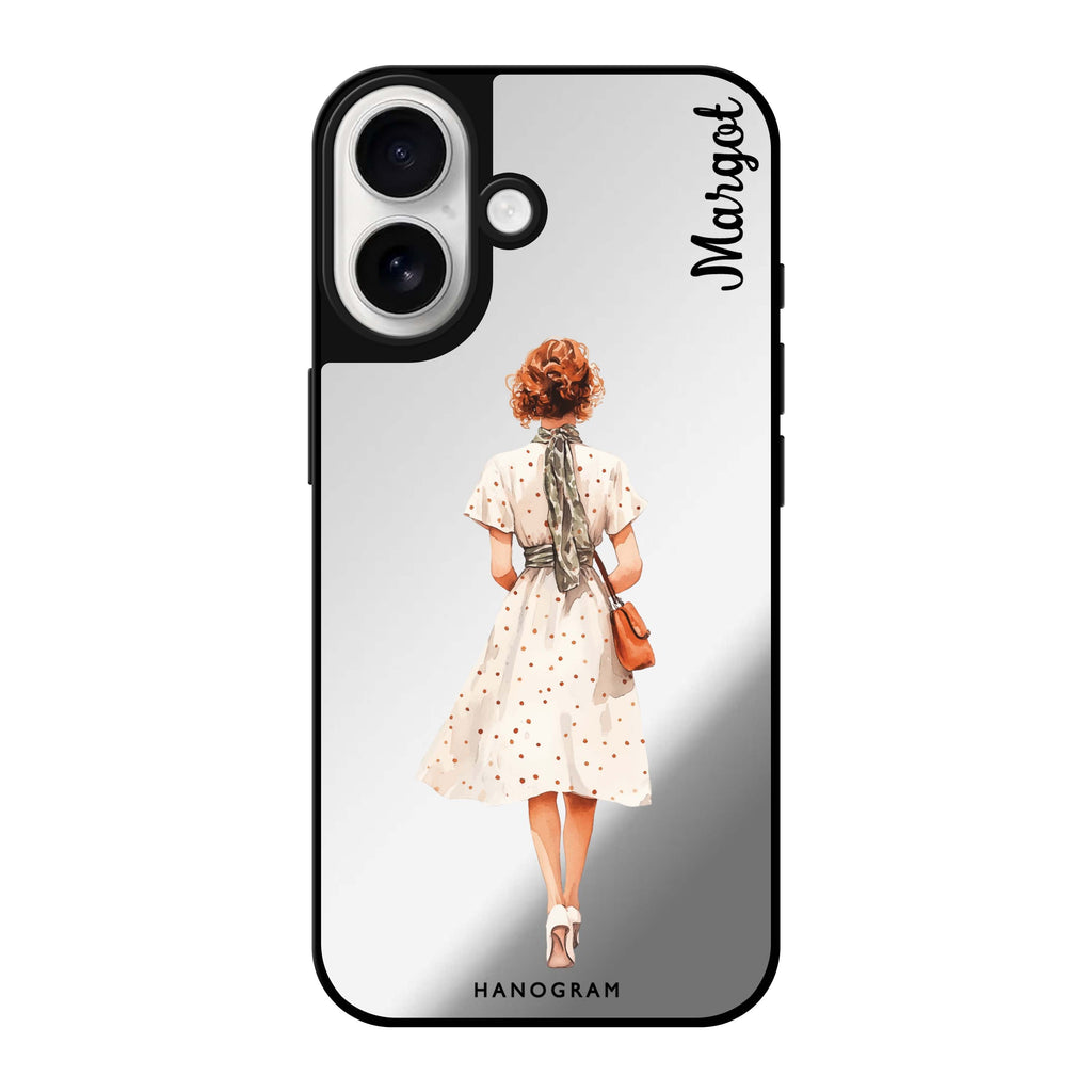 Reflective iPhone 16 Mirror Case –Dot Days iPhone Design