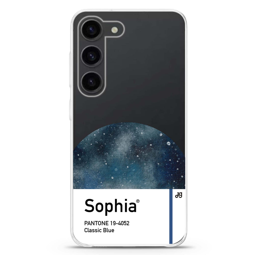 #19-4052 Classic Blue I Samsung Galaxy 水晶透明保護殼