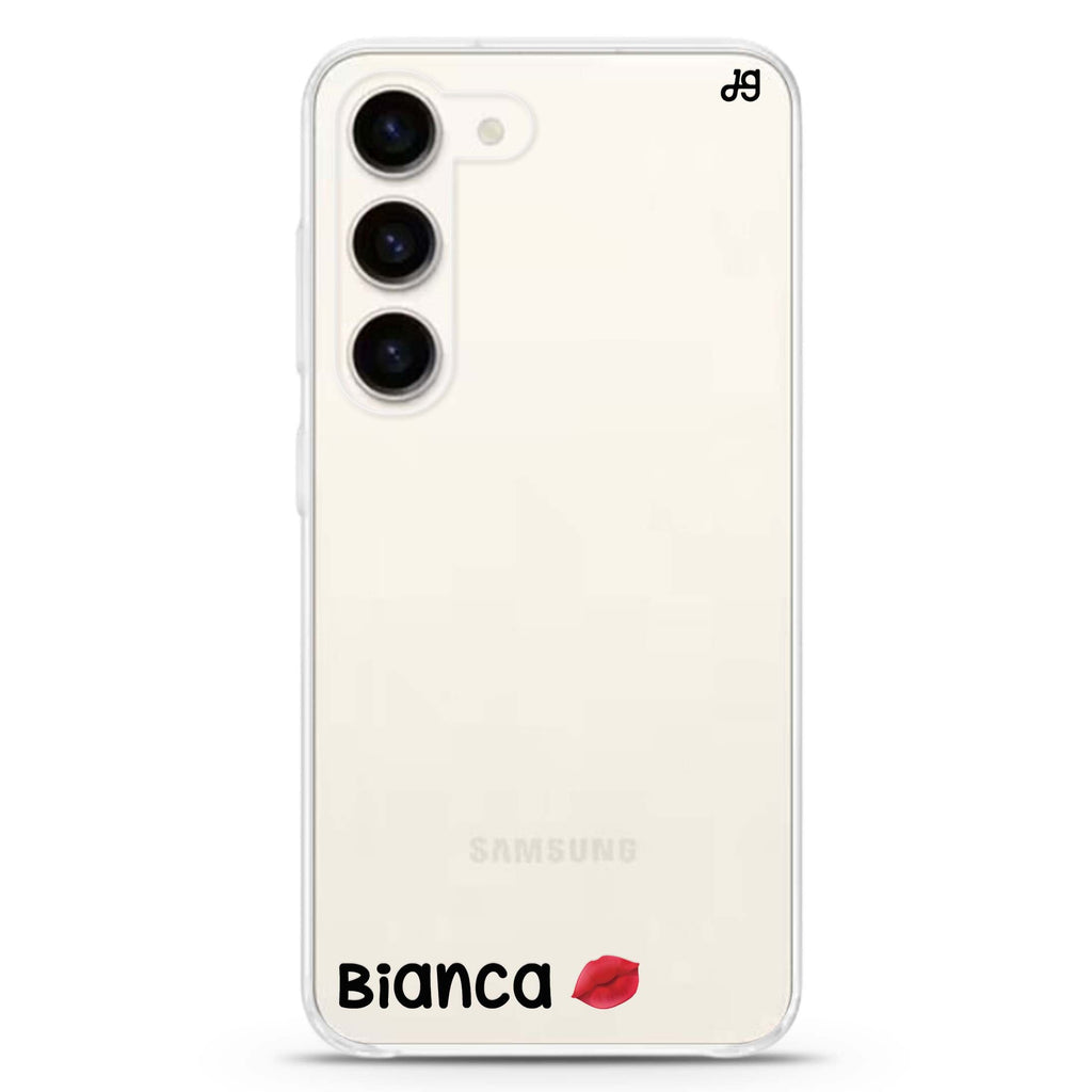 A Kiss Samsung Galaxy 水晶透明保護殼