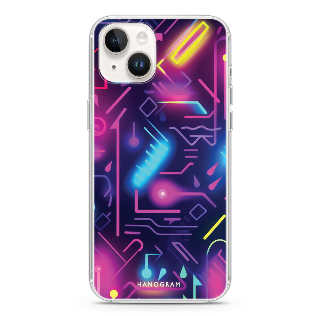 Vibrant Rays iPhone 14 Plus Magsafe 兼容水晶透明保護殼